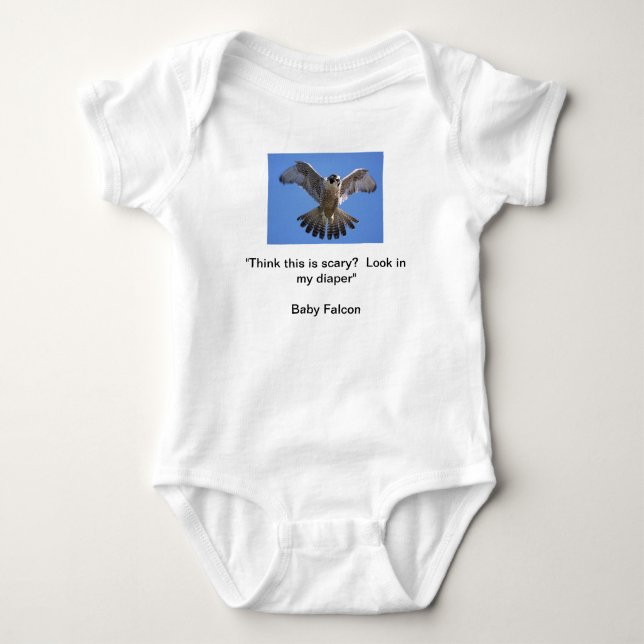 Falkblöjakontroll Tee Shirt (Framsida)