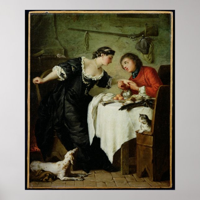 Falken från Fontaines Fables Poster (Framsidan)