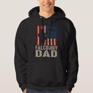 Falkenering Pappa Falkenerare Falkjägare Falk Fal Hoodie