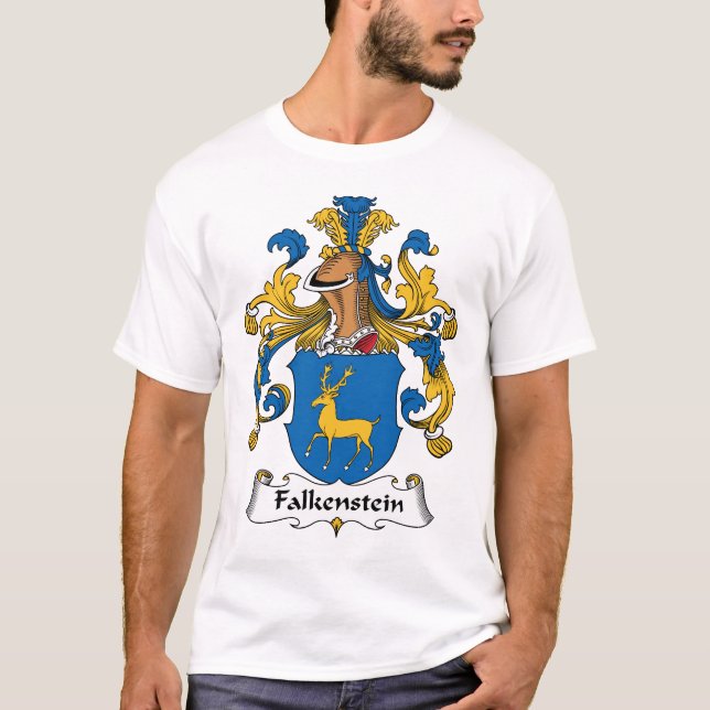 Falkenstein familjvapensköld t shirt (Framsida)