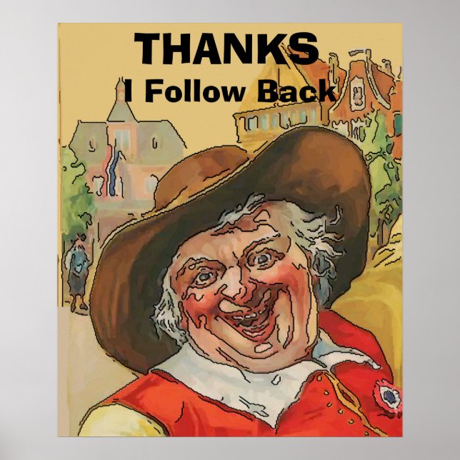 Falker, redigera text, Poster (Framsidan)