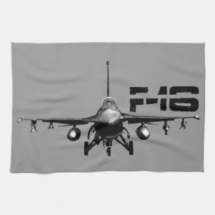 Falkhanddukar för stridighet F-16 Kökshandduk