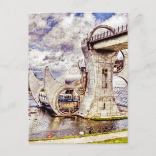 Falkirk Wheel Vykort