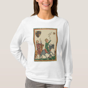 Falkjakt, 1300-tals Codex Manesse T Shirt