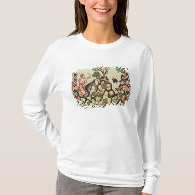 Falkjakten, från manuskript t shirt (Framsida)