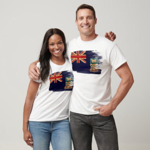 Falkland Islands flagga Tee Shirt