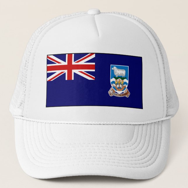 Falkland Islands flagga Truckerkeps (Framsida)