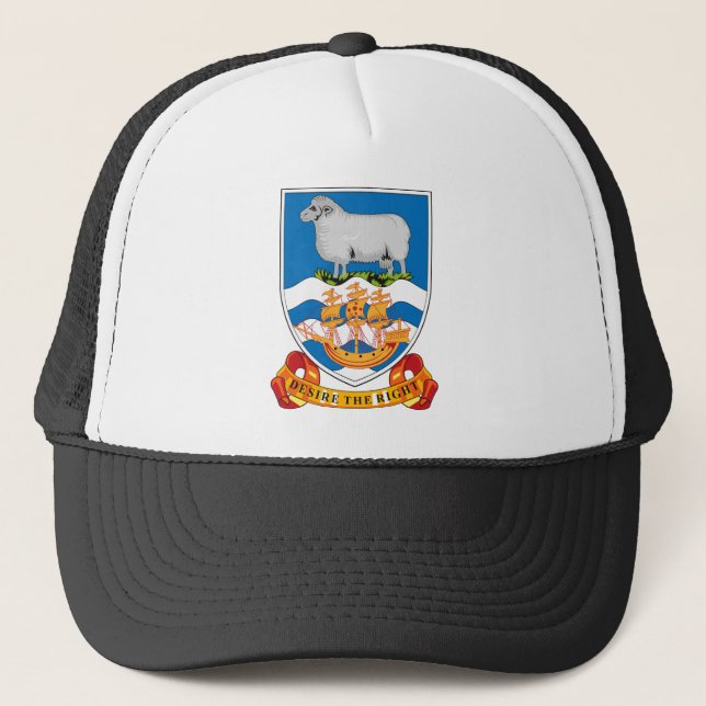 Falkland Islands hatt Keps (Framsida)