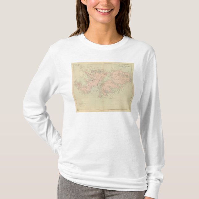 Falkland Islands T-shirt (Framsida)