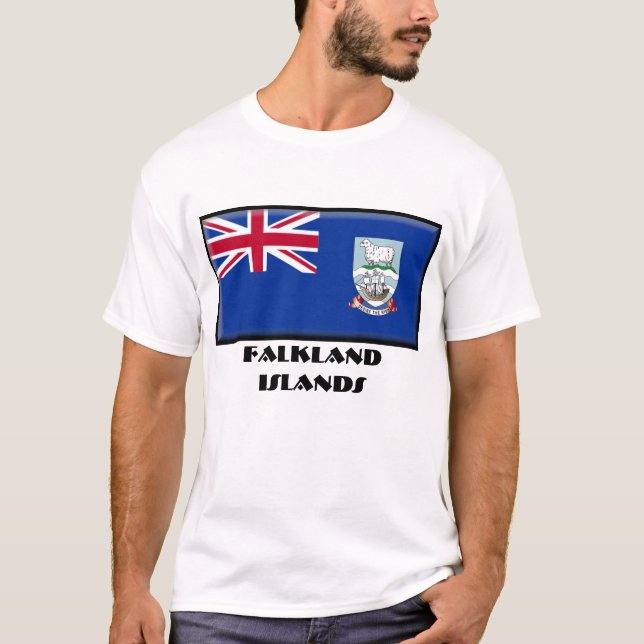 Falkland Islands T-shirt (Framsida)