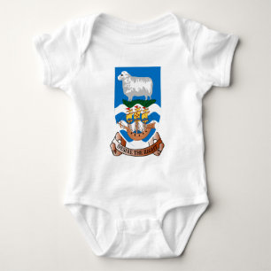 Falkland Islands vapensköldranka T-shirt