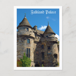 Falkland Palace i Fife, Skottland Vykort