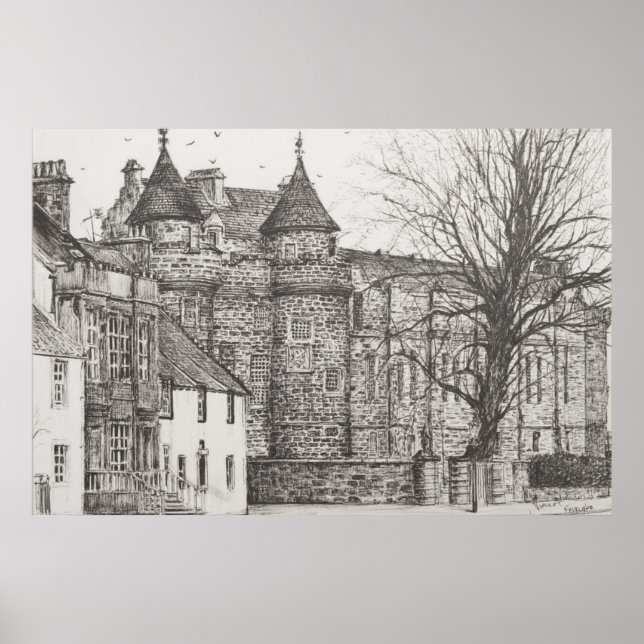 Falkland Palace Scotland. 2007 Poster (Framsidan)