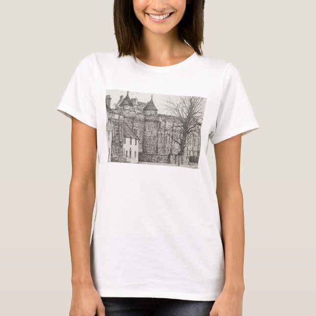 Falkland slott Skottland. 2007 T-shirt (Framsida)
