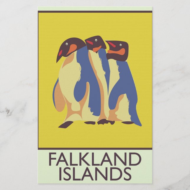 Falklandsöarna Brevpapper (Framsida)