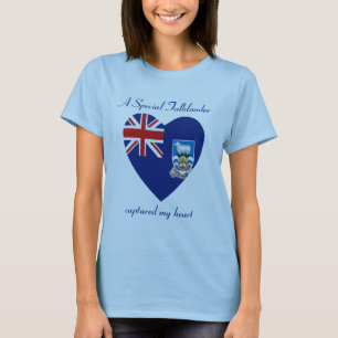 Falklandsöarna Flagga Sötnos T-Shirt
