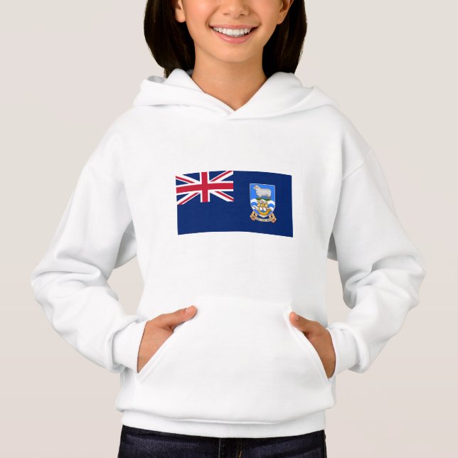 Falklandsöarna Flagga T Shirt (Framsida)