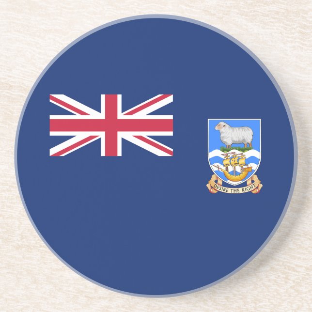 Falklandsöarna Flagga Underlägg (Framsidan)
