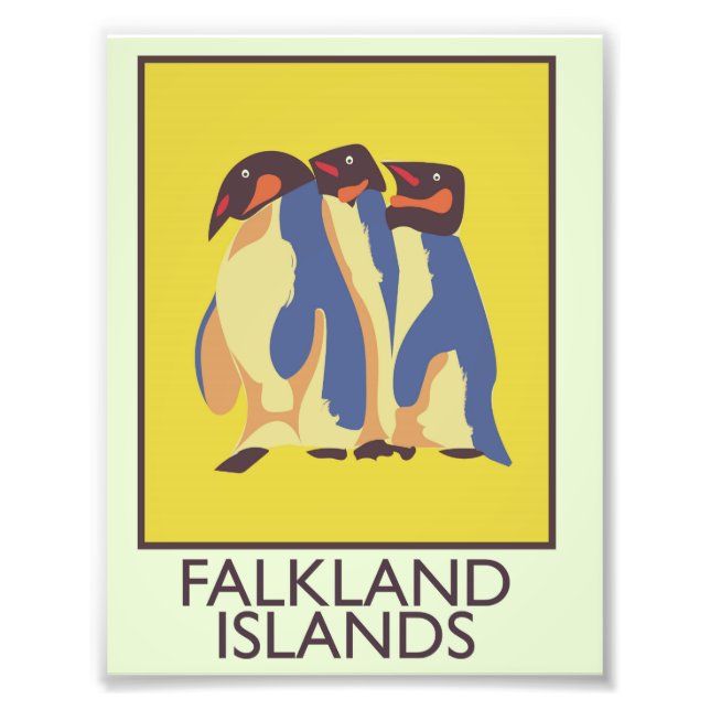 Falklandsöarna Fototryck (Framsidan)