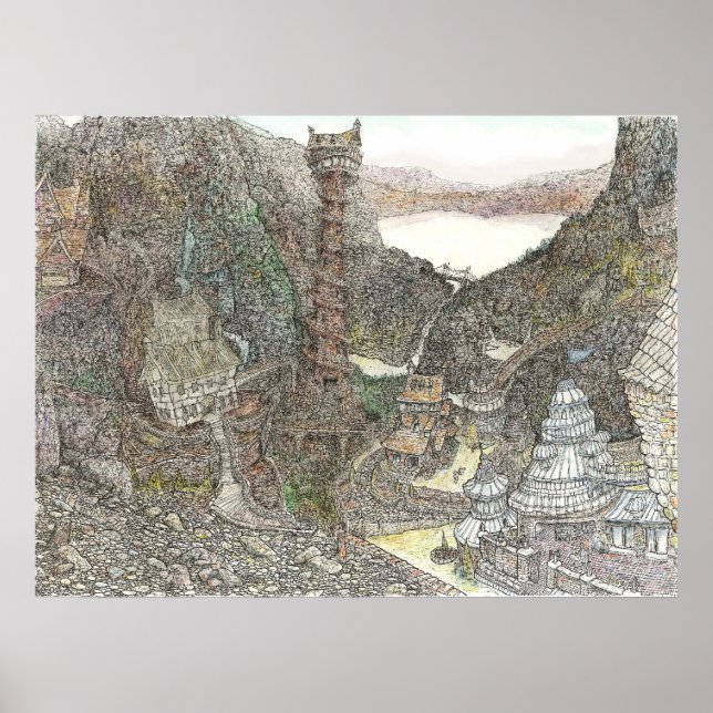 Falklandsöarna Gated Community - Poster (Framsidan)