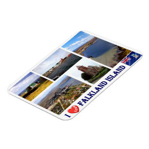 Falklandsöarna - i Kärlek - Magnet