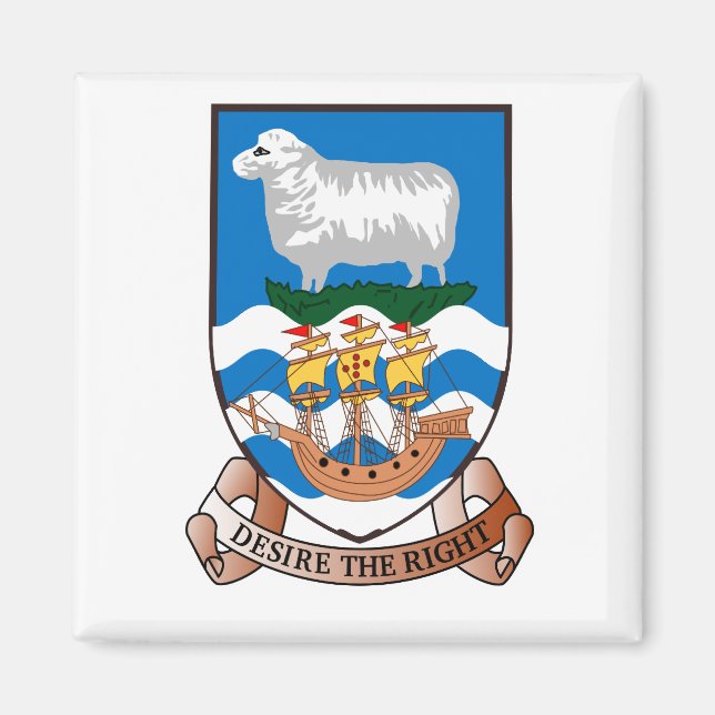 Falklandsöarna (Malvinas) FK Magnet (Framsidan)