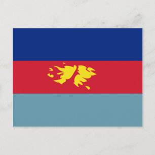 Falklandsöarna (Malvinas), Flagga FK för försvar Vykort