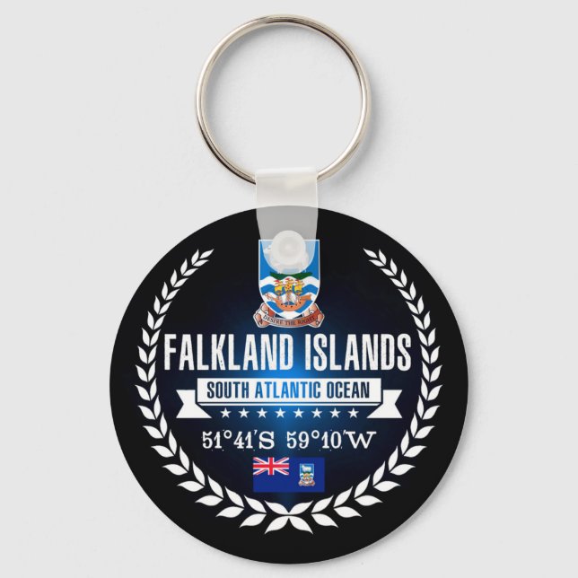 Falklandsöarna Nyckelring (Framsida)