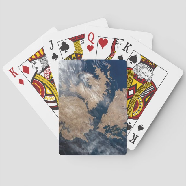 Falklandsöarna (ön Malvinas). Casinokort (Baksidan)