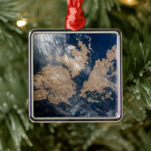 Falklandsöarna (ön Malvinas). Julgransprydnad Metall