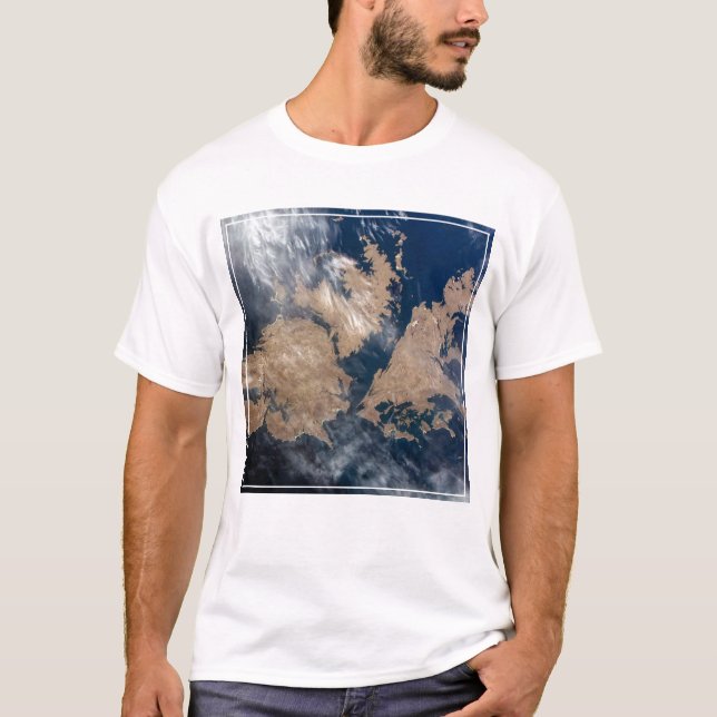 Falklandsöarna (ön Malvinas). T Shirt (Framsida)