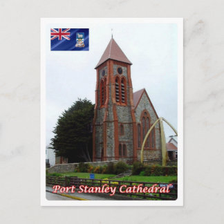 Falklandsöarna - Port Stanley Cathedral - Vykort