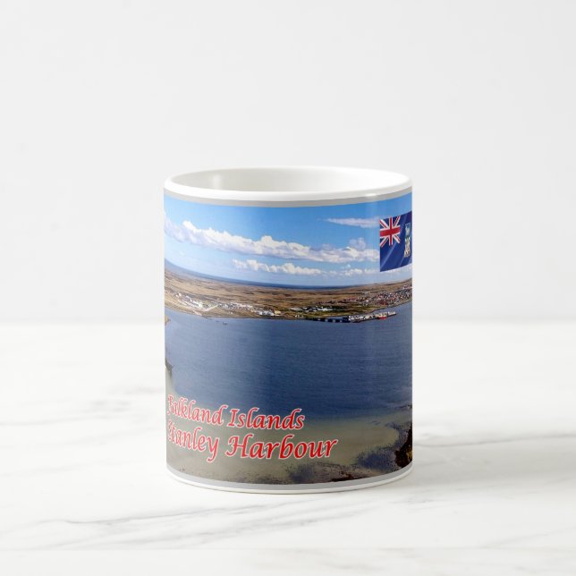 Falklandsöarna - Stanley Harbour - Kaffemugg (Center)