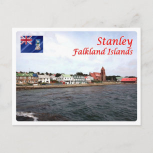 Falklandsöarna - Stanley - Vykort