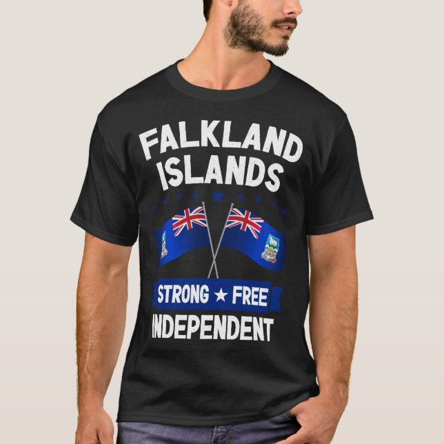 Falklandsöarna T Shirt (Framsida)