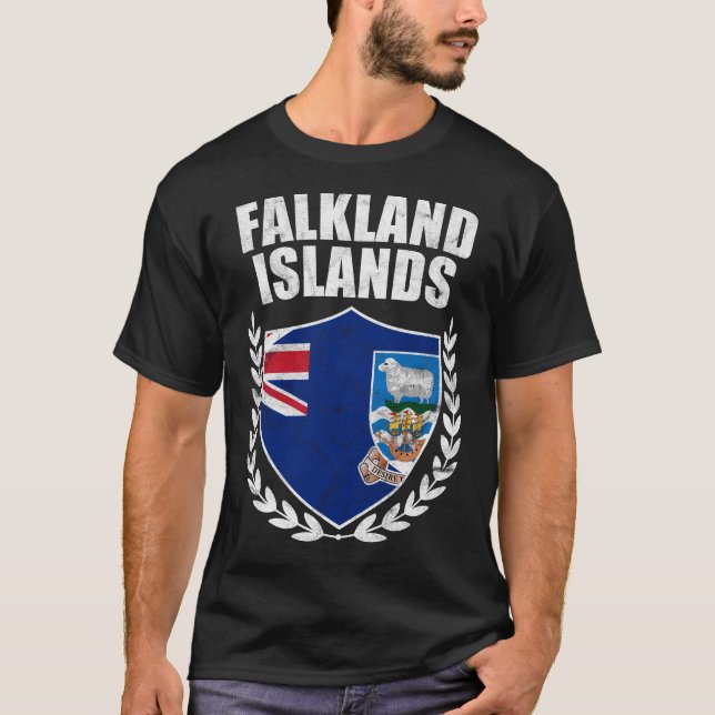 Falklandsöarna T Shirt (Framsida)