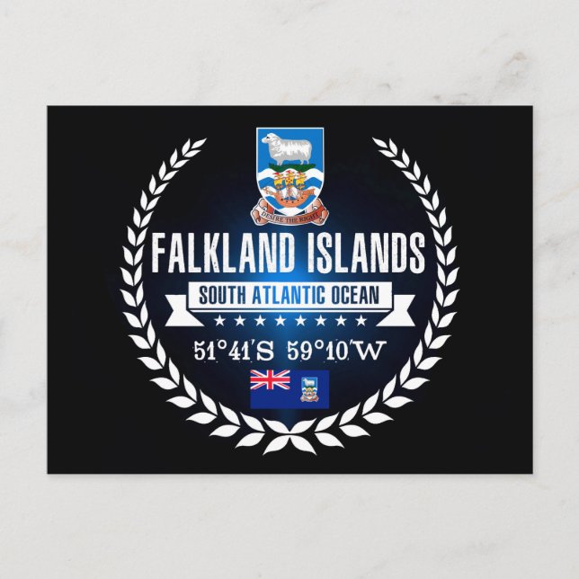 Falklandsöarna Vykort (Framsida)