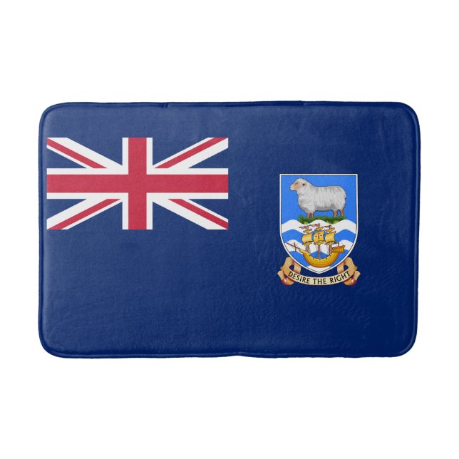 Falklandsöarnas flagga badrumsmatta (Framsidan)