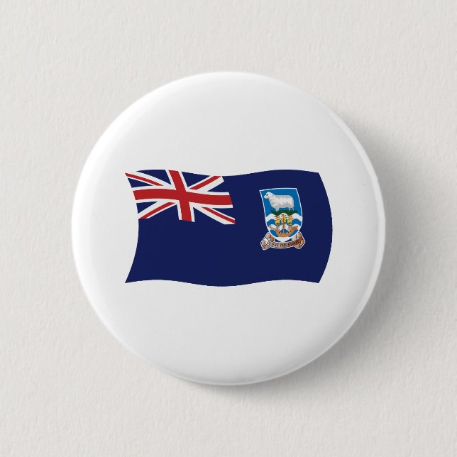 Falklandsöarnas flagga knapp (Framsida)