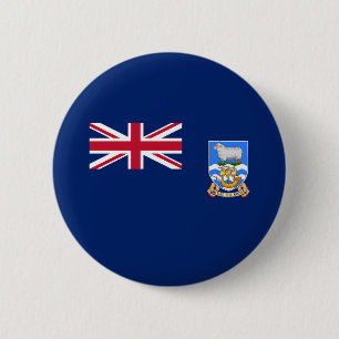Falklandsöarnas flagga knapp