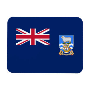 Falklandsöarnas flagga magnet