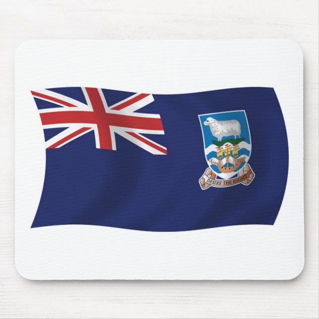Falklandsöarnas flagga Musmattor (Framsidan)
