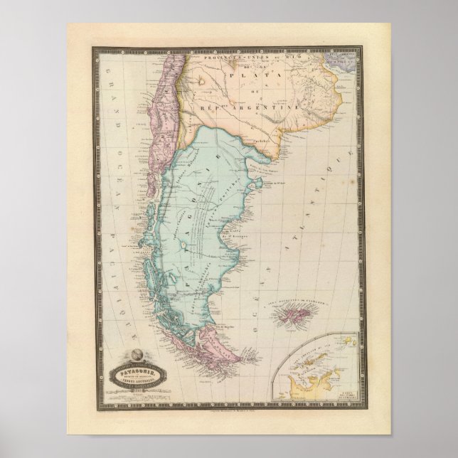 Falklandsöön Poster (Framsidan)