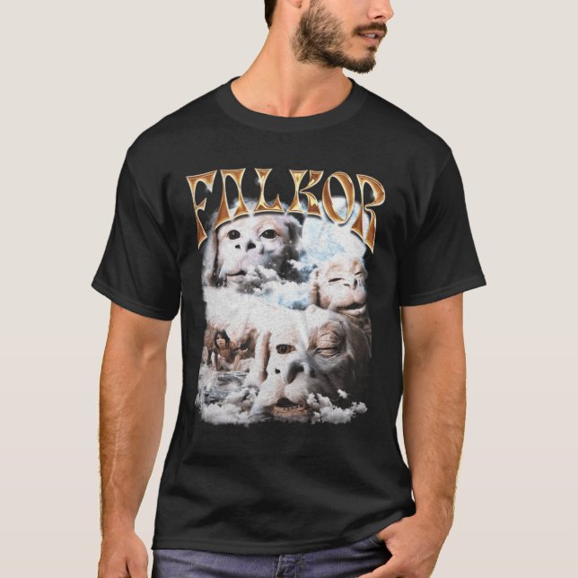 Falkorhe Never Ending Story retro T Shirt (Framsida)