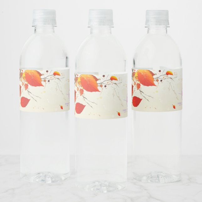 FALL #1 VATTENFLASKOR ETIKETT (Flaskor)