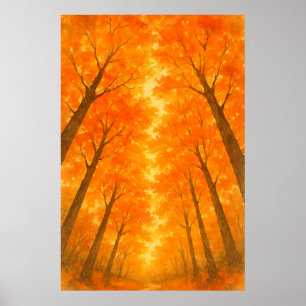 Fall 3, Kopiera kanopy, Skriv ut Säsong Poster