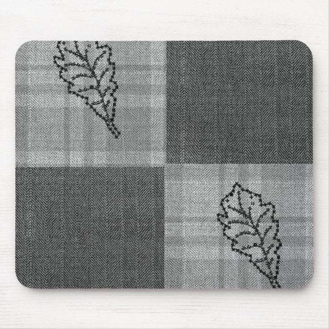 Fall 4 hörn Grått Tones Musmatta (Framsidan)