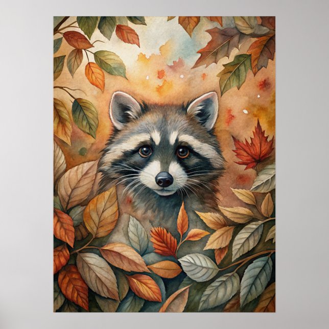 Fall Animal Poster (Framsidan)
