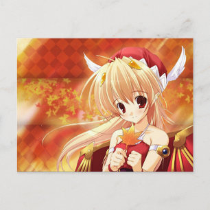 Fall Anime-vykort Vykort