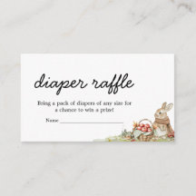 Fall Apple från Ögon Baby Shower Diaper Raffle